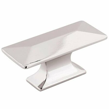 BELWITH PRODUCTS 2.31 in. Rectangle Knob - Bright Nickel BWP2152 14
